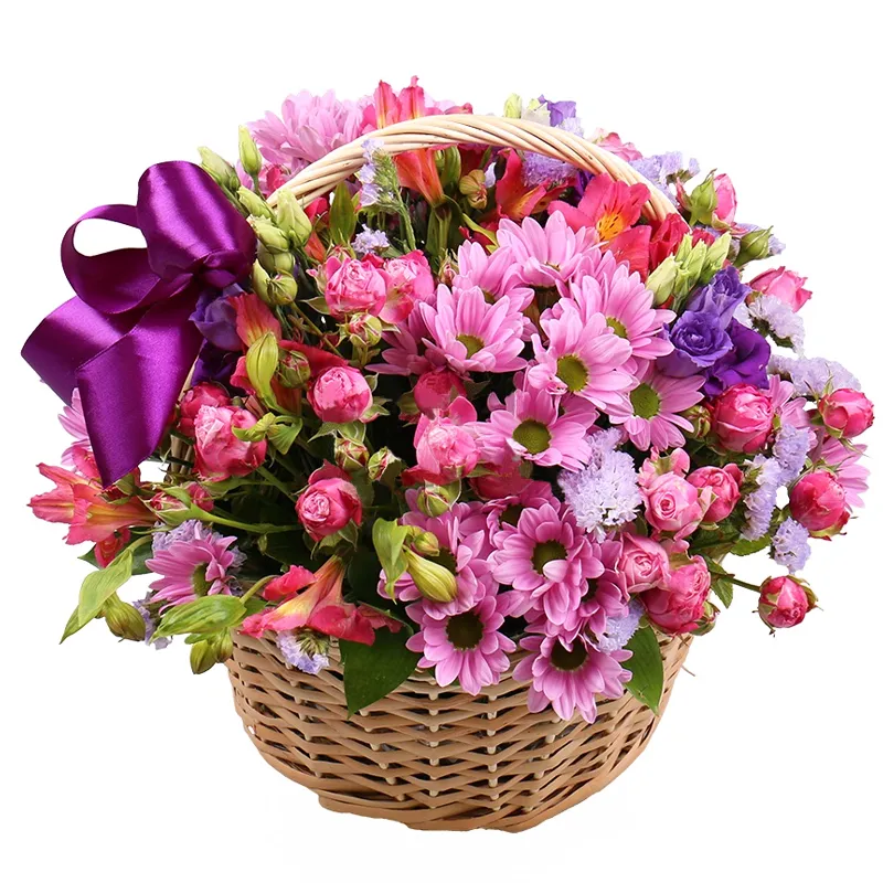 Корзины с цветами